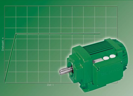 Der Zylinderläufermotor ZBE/ZNE erfüllt den in der Norm IEC 60034-30:2008 definierten Wirkungsgrad-Standard IE2. (Bild: Demag Cranes) Der Zylinderläufermotor ZBE/ZNE erfüllt den in der Norm IEC 60034-30:2008 definierten Wirkungsgrad-Standard IE2. (Bild: Demag Cranes)