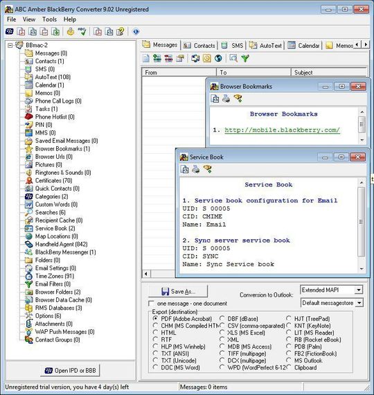 ABC Amber Blackberry Converter ABC Amber Blackberry Converter