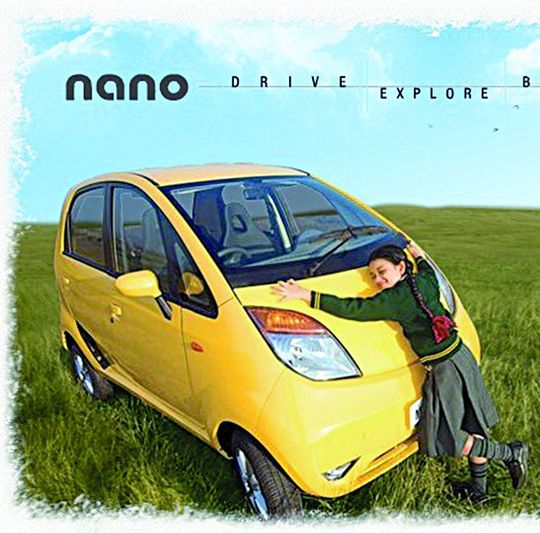 La plus petite voiture au monde... disponible en Inde uniquement. (Image: Tata Motors) La plus petite voiture au monde... disponible en Inde uniquement. (Image: Tata Motors)