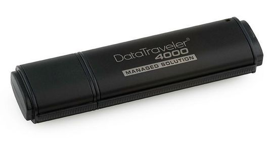 Der USB-Stick DataTraveler 4000 Managed von Kingston ist speziell auf die Bedürfnisse von Unternehmen ausgelegt. Der USB-Stick DataTraveler 4000 Managed von Kingston ist speziell auf die Bedürfnisse von Unternehmen ausgelegt.