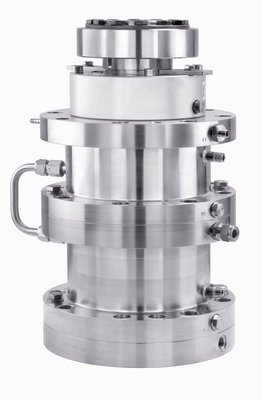 Dreifachwirkende Gleitringdichtung ESD66P (Bild: Ekato)