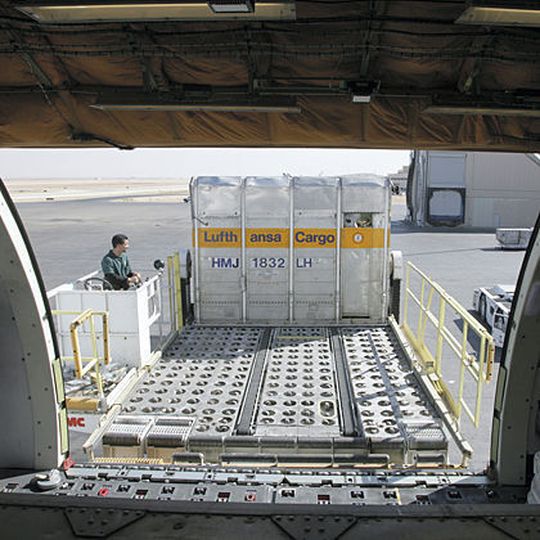 Auch Lufthansa Cargo arbeitet an dem Forschungsprojekt für intelligente Luftfrachtcontainer mit. Bild: Lufthansa Cargo Auch Lufthansa Cargo arbeitet an dem Forschungsprojekt für intelligente Luftfrachtcontainer mit. Bild: Lufthansa Cargo
