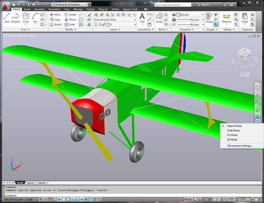 Die 3D-Mäuse von 3Dconnexion erweitern die neuen konzeptionellen Konstruktions- und robusten 3D-Modellierungstools in AutoCAD 2012. (Bild: 3Dconnexion) Die 3D-Mäuse von 3Dconnexion erweitern die neuen konzeptionellen Konstruktions- und robusten 3D-Modellierungstools in AutoCAD 2012. (Bild: 3Dconnexion)