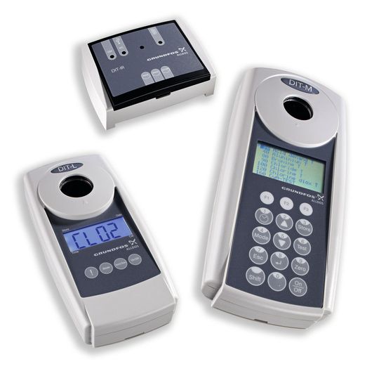 DIT Photometer – schnelle und einfache Bestimmung aller wichtigen Parameter in der Wasserchemie (Bild: Grundfos)