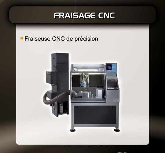 Fraiseuse CNC de précision, une partie de la solution BIJ'SYS. (Image: Kallisto) Fraiseuse CNC de précision, une partie de la solution BIJ'SYS. (Image: Kallisto)
