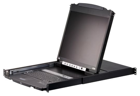 Atens Konsole CL5800 unterstützt gängige KVM-Switches anderer Anbieter. Atens Konsole CL5800 unterstützt gängige KVM-Switches anderer Anbieter.