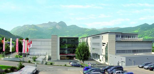 Das Firmenhauptsitz von maxon motor in Sachseln. (Bild: maxon motor)