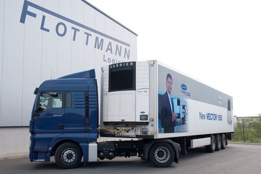 Laut Herstellerangaben verfügt das Kühlaggregat Vector 1550 über weniger wartungsintensive Einzelteile und Verbindungen im Kühlsystem als andere Geräte. Bild: Carrier Transicold Laut Herstellerangaben verfügt das Kühlaggregat Vector 1550 über weniger wartungsintensive Einzelteile und Verbindungen im Kühlsystem als andere Geräte. Bild: Carrier Transicold