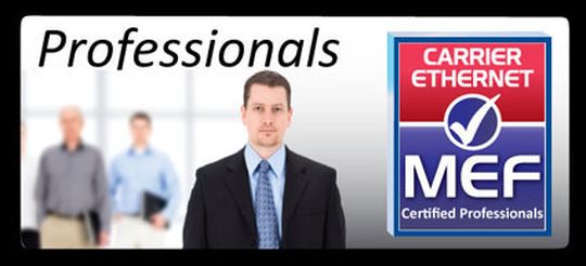 Die Zertifizierung zum MEF Carrier Ethernet Certified Professional soll Karrieren fördern. Die Zertifizierung zum MEF Carrier Ethernet Certified Professional soll Karrieren fördern.