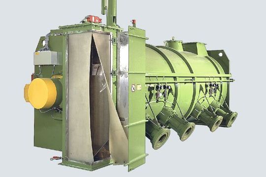 Lödige Ploughshare mixer type KM–D (Picture: Lödige) Lödige Ploughshare mixer type KM–D (Picture: Lödige)