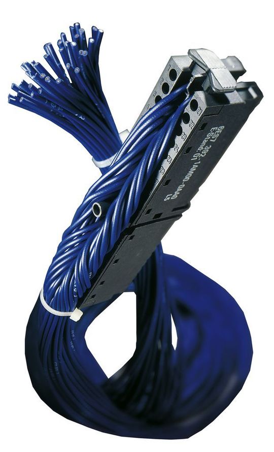 Die E/A-Signale (Schütze, Schalter, Signalgeber) werden direkt an die Simantic-Steuerung angeschlossen (interne Schaltschrankverdrahtung). (Bild: Siemens)