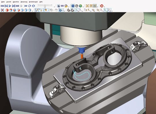 3D-Programmierung, Standardisierung, eine durchgängige Prozesskette, Virtualisierung und integrierte Lösungen sind gefragt, wenn es um die CAD/CAM-Programmierung von WZM geht. (Bild: Intercam)
