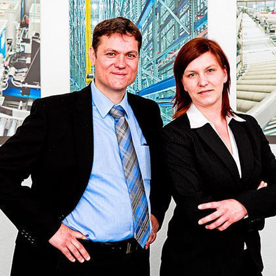 Ruben Hafer und Daniela Kücken sind die neuen Geschäftsführer der zehnköpfigen Logistikberatung Neef. Bild: Neef Ruben Hafer und Daniela Kücken sind die neuen Geschäftsführer der zehnköpfigen Logistikberatung Neef. Bild: Neef