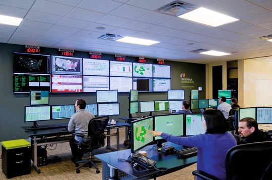 Salle de contrôle et de surveillance (Image: PcVue Solutions) Salle de contrôle et de surveillance (Image: PcVue Solutions)