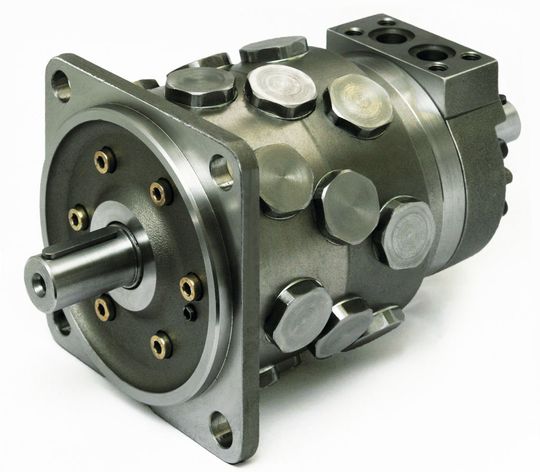 Radialkolben-Hydraulikmotor in Hochpräzisionsausführung (Bild: Düsterloh)