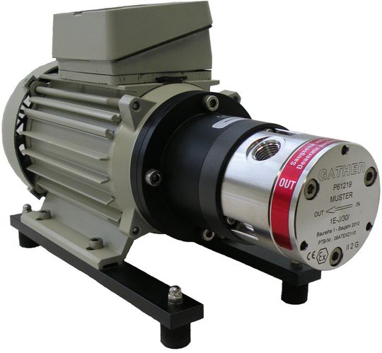 Magnetgekuppelte Mini-Kreiselpumpe von Gather (Bild: Gather)