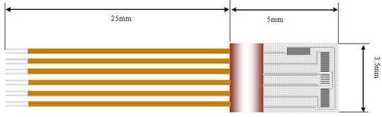 Thermischer Heissfilmsensor vom Typ FS2 (Bild: IST) Thermischer Heissfilmsensor vom Typ FS2 (Bild: IST)