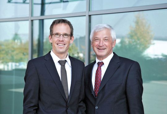 Die Geschäfte der Erdrich Umformtechnik GmbH & Co. KG führen Nicolas und Georg Erdrich. (Bild: Erdrich) Die Geschäfte der Erdrich Umformtechnik GmbH & Co. KG führen Nicolas und Georg Erdrich. (Bild: Erdrich)