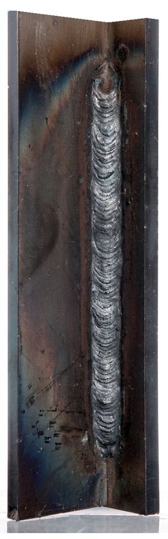 Erfüllt alle Anforderungen: eine mit MicorUP geschweißte Steignaht. (Bild: Lorch)