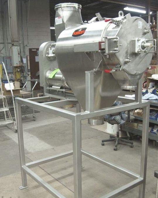 The Centri-Shifter - a new quick and clean screening solution for food or pharamceuticals processing. (Picture: Kason) The Centri-Shifter - a new quick and clean screening solution for food or pharamceuticals processing. (Picture: Kason)