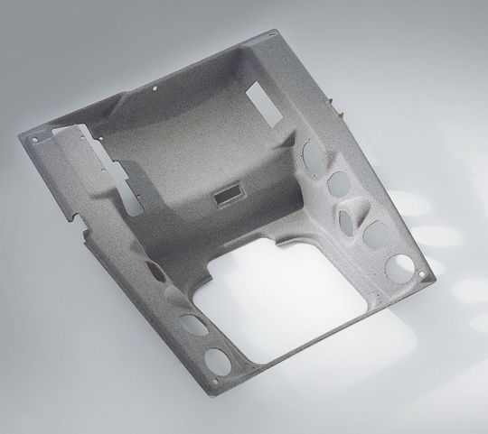 Dachhimmel als selbsttragendes Formteil (Bild: Mayser)