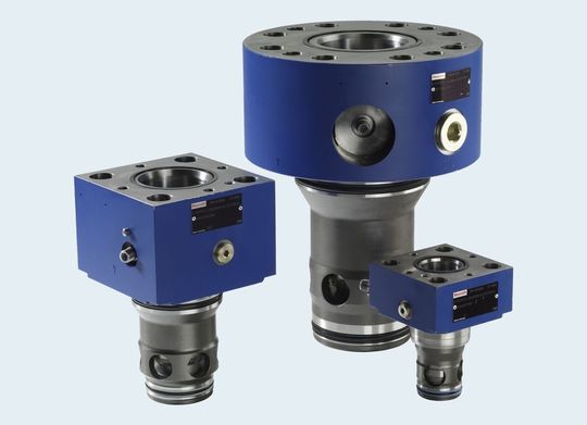Die neue Rexroth-Ventilbaureihe mit Normeinbaubohrungen nach ISO 7368 setzt auf die konsequente Anwendung des Baukastenprinzips in der Hydraulik. (Bild: Bosch Rexroth) Die neue Rexroth-Ventilbaureihe mit Normeinbaubohrungen nach ISO 7368 setzt auf die konsequente Anwendung des Baukastenprinzips in der Hydraulik. (Bild: Bosch Rexroth)