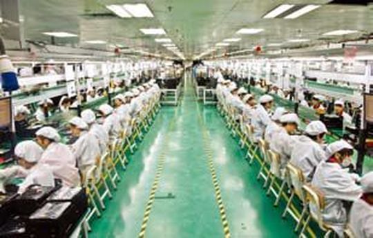 Foxconn will Mitarbeiter durch Roboter ersetzen. (Bild: Foxconn)