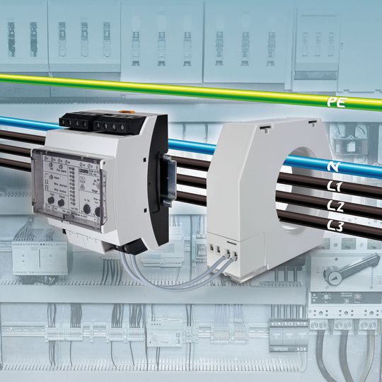 Durch den Einsatz der neuen Differenzstrom-Überwachungsgeräte können Fehlerströme frühzeitig erkannt und gemeldet werden, bevor sie den kritischen Wert erreichen und eine Abschaltung der Anlage erfolgt. (Bild: Phoenix Contact)