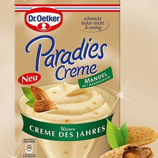 Die Creme des Jahres, „Paradies Creme Mandel“, wird zukünftig auch in Microsoft Dynamics NAV gemanagt. Bild: Dr. Oetker Die Creme des Jahres, „Paradies Creme Mandel“, wird zukünftig auch in Microsoft Dynamics NAV gemanagt. Bild: Dr. Oetker