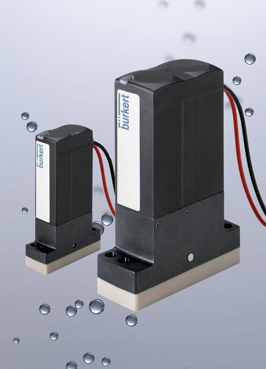 Die Kleinstmagnetventile der Typen 6624 Twin-Power und 6626 Twin-Power bieten hohe Antriebsleistung bei kompaktem Design. (Bild: Bürkert)
