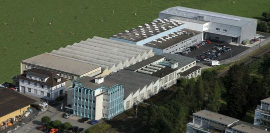 Vue d'avion de l'entreprise Reiden Technik AG, réalisant 30 millions de chiffres d'affaire par année avec un total de 120 employés (et 20 apprentis). (Image: Reiden Technik AG) Vue d'avion de l'entreprise Reiden Technik AG, réalisant 30 millions de chiffres d'affaire par année avec un total de 120 employés (et 20 apprentis). (Image: Reiden Technik AG)