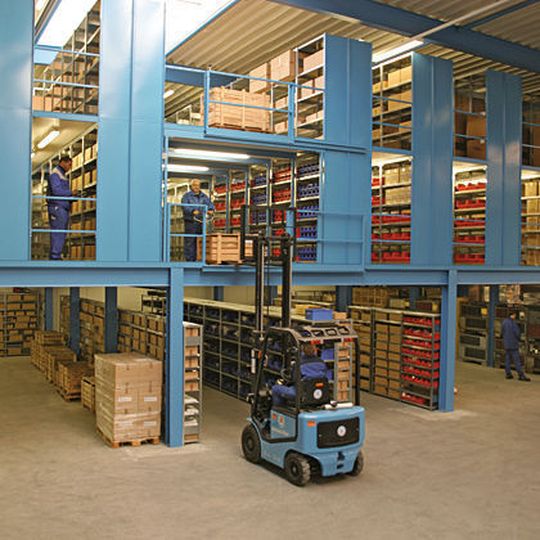 Bei Hanselifter setzen die Verantwortlichen auf eine reibungslose Ersatzteilversorgung und haben deshalb in moderne Lager- und Logistikprozesse investiert. Bild: Gesutra Bei Hanselifter setzen die Verantwortlichen auf eine reibungslose Ersatzteilversorgung und haben deshalb in moderne Lager- und Logistikprozesse investiert. Bild: Gesutra