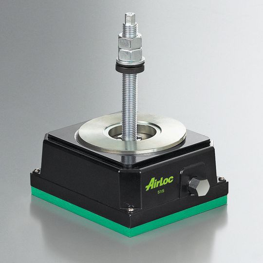 Neuer Nivellierschuh Typreihe 500 QFixx - Maschinen wirtschaftlich aufstellen noch einfacher (Bild: AIRLOC)