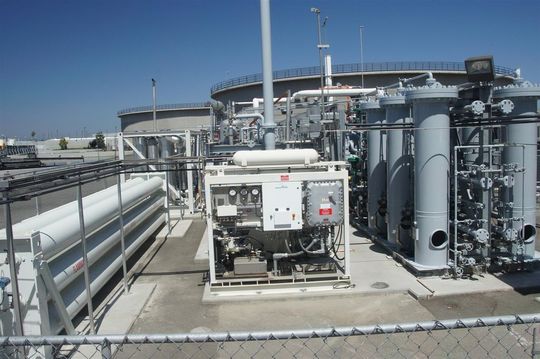 Wasserstofftankstelle von Air Products in Fountain Valley (Bild: Air Products) Wasserstofftankstelle von Air Products in Fountain Valley (Bild: Air Products)