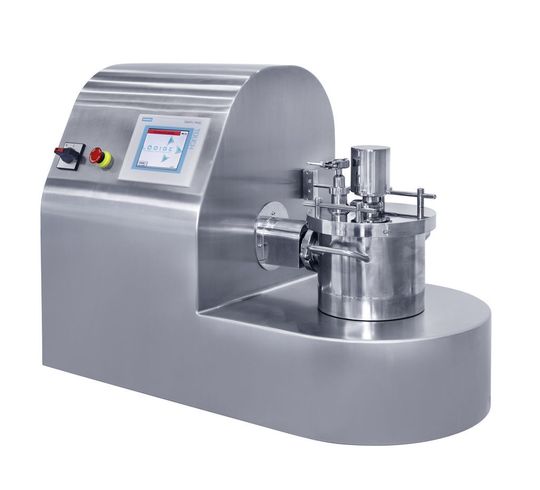 Zur Powtech stellt Lödige einen komplett neu konstruierten Labor-Mischgranulator vor. (Bild: Lödige) Zur Powtech stellt Lödige einen komplett neu konstruierten Labor-Mischgranulator vor. (Bild: Lödige)