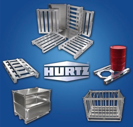 Sauber und sicher - das sollen die beiden zentralen Produkteigenschaften von Paletten, Aufsätzen und Containern aus Aluminium sein. (Bild: Anton Hurtz) Sauber und sicher - das sollen die beiden zentralen Produkteigenschaften von Paletten, Aufsätzen und Containern aus Aluminium sein. (Bild: Anton Hurtz)