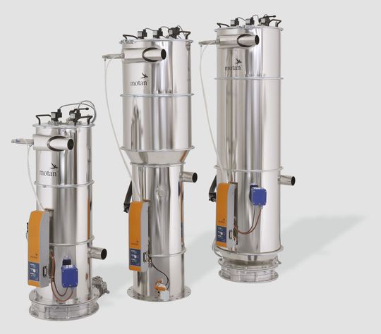 Die Metro-P-Fördergeräte sind in drei Baugrößen erhältlich. (Bild: Motan)