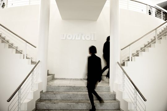 Aufwärtstrend bei Von Roll: Das Technologieunternehmen konnte im ersten Halbjahr 2011 seinen Bestellungseingang erhöhen. (Bild:Von Roll)