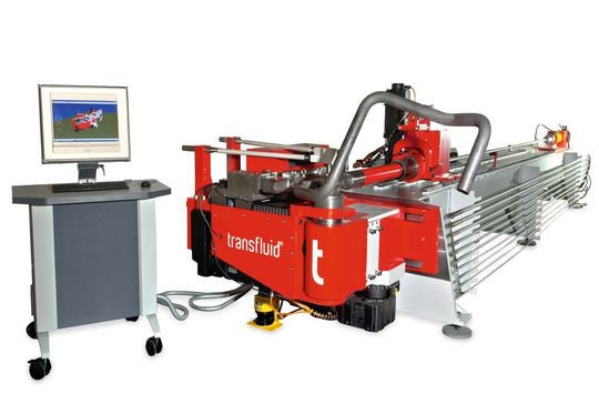 Für die große Freiheit beim Biegen vereint Transfluid seine Software T Control mit seiner Biegetechnik. (Bild: Transfluid) Für die große Freiheit beim Biegen vereint Transfluid seine Software T Control mit seiner Biegetechnik. (Bild: Transfluid)