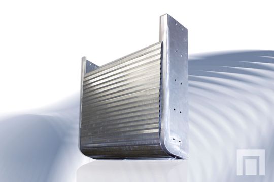 Lamellenabdeckung FASTAF TW mit um 90° gekippter Ebene (Bild: Hema) Lamellenabdeckung FASTAF TW mit um 90° gekippter Ebene (Bild: Hema)