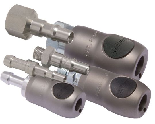 Druckluftkupplungen der RSI-Modellreihe (Bild: Stäubli Tec)