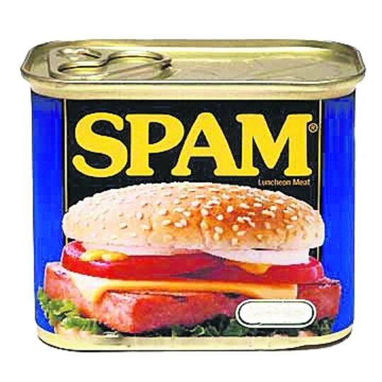 SPAM-Dosenfleisch: Darauf geht der Begriff Spam zurück.