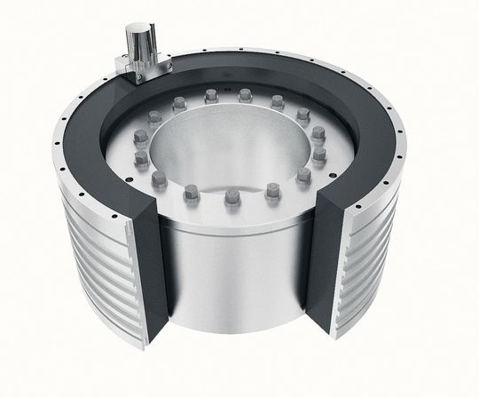 Die Antriebe der rotativen High-Performance-Direktantriebsserie RKI verfügen gegenüber herkömmlichen Torquemotoren über ein um 30% höheres Moment. Bild: Schaeffler Gruppe Die Antriebe der rotativen High-Performance-Direktantriebsserie RKI verfügen gegenüber herkömmlichen Torquemotoren über ein um 30% höheres Moment. Bild: Schaeffler Gruppe