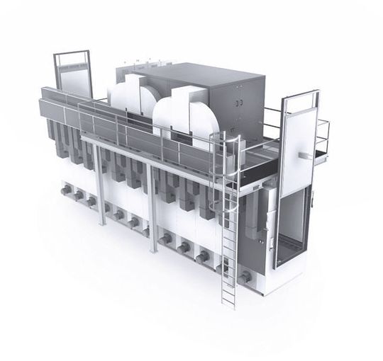 Der Airgenex med-Tunneltrockner (Bild: Harter Oberflächen- und Umwelttechnik) Der Airgenex med-Tunneltrockner (Bild: Harter Oberflächen- und Umwelttechnik)