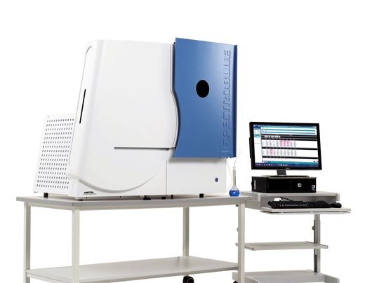 Das Spectroblue ICP-OES eignet sich insbesondere für Umweltlabore, die ein kostengünstiges Spektrometer mit hohem Durchsatz suchen. (Bild: Spectro) Das Spectroblue ICP-OES eignet sich insbesondere für Umweltlabore, die ein kostengünstiges Spektrometer mit hohem Durchsatz suchen. (Bild: Spectro)