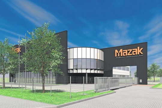 Das neue Technologiezentrum von Mazak in Düsseldorf soll 2012 eröffnet werden. Bild: Mazak Das neue Technologiezentrum von Mazak in Düsseldorf soll 2012 eröffnet werden. Bild: Mazak