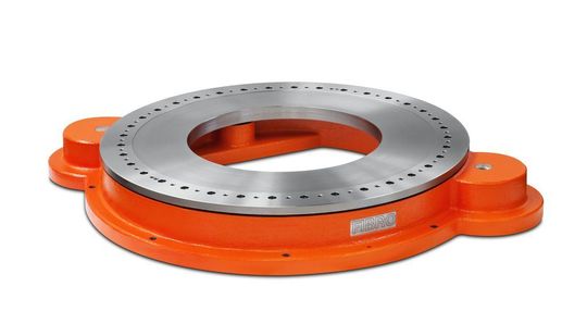 Der modular konzipierte Schwerlastpositioniertisch FIBROMAT ist mit seinen vielfältigen Möglichkeiten exakt auf die Anforderungen im Automobilrohbau zugeschnitten. (Bild: Fibro)