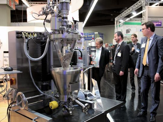 Die Powtech gilt als führender Treffpunkt der Schüttgut-Branche in Europa. (Bild: Nürnberg Messe) Die Powtech gilt als führender Treffpunkt der Schüttgut-Branche in Europa. (Bild: Nürnberg Messe)
