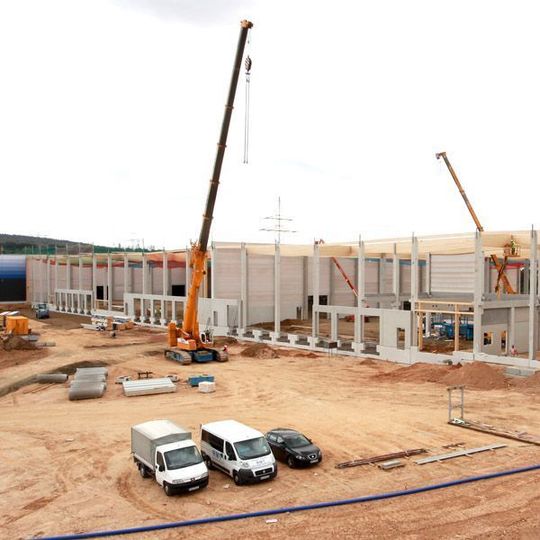 Liegt voll im Plan: Gazeley-Großprojekt im Magna Park Kassel. Bild: Gazeley Liegt voll im Plan: Gazeley-Großprojekt im Magna Park Kassel. Bild: Gazeley