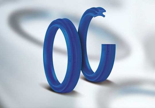 Doppelabstreifer PRW1 mit integrierter Druckentlastungsfunktion und optimierter Abstreiflippengeometrie (Bild: Freudenberg Simrit)